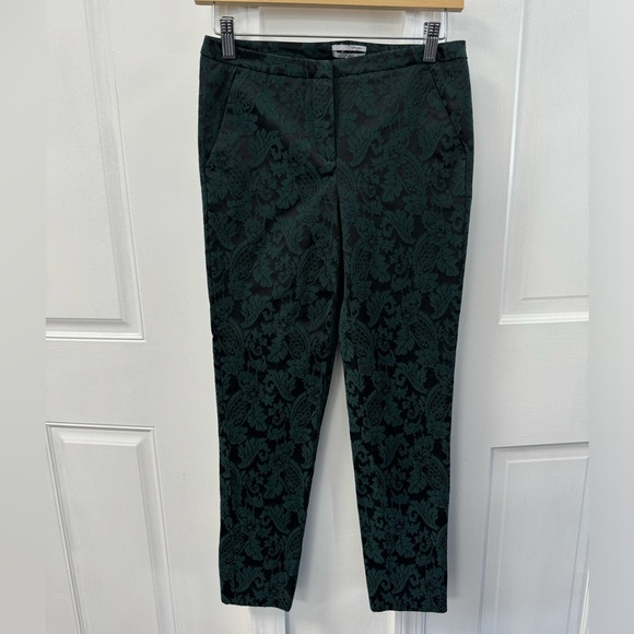 Halogen brocade skinny ankle Quinn fit pants 0P (27) - Picture 1 of 3